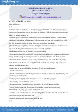Đề thi học kì 1 Văn 9 - Đề số 14